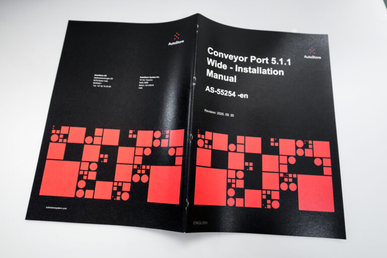 Instrukcja produktowa z estetycznym układem graficznym i drukiem wysokiej jakości